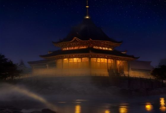 韩国首尔夜景中的演艺公司大楼外观，霓虹灯映照在玻璃幕墙上，展现韩流娱乐产业繁荣景象，与SM Entertainment全称相关